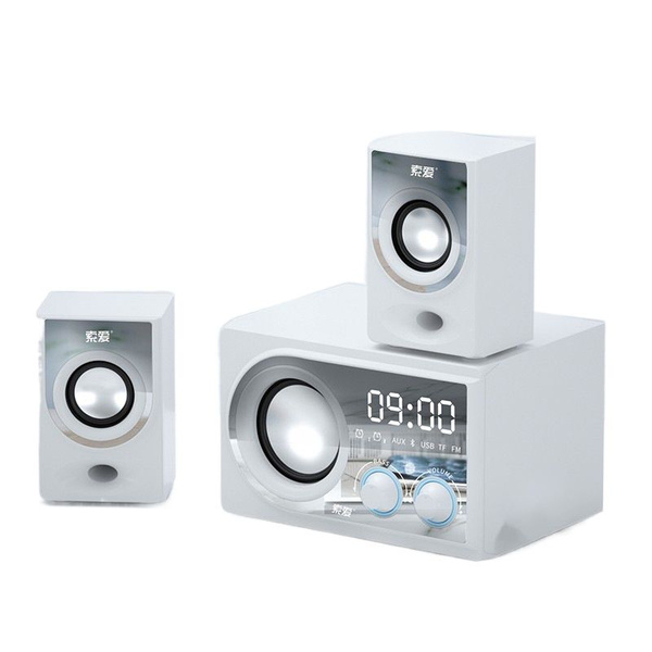 Компьютерная колонка SOAIY SA-C2, с Bluetooth, USB, TF, FM, U-диском ...
