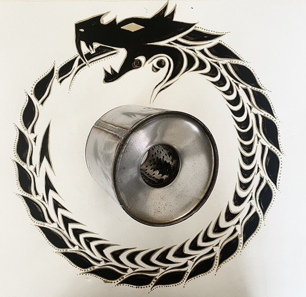 Пламегаситель коллекторный круглый 130х120 - арт. PL130120 - купить по ...