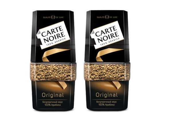 Кофе Растворимый Carte Noire Оригинальный набор из 2 шт по 95 гр купить ...