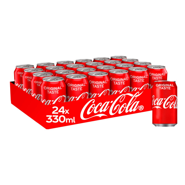Coca-cola Classic / Кока Кола 0.33 литра, ж/б, 24 шт. в уп. - купить с ...