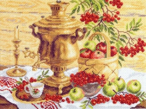 Канва с нанесенным рисунком Матренин Посад "Русский колорит", для ...