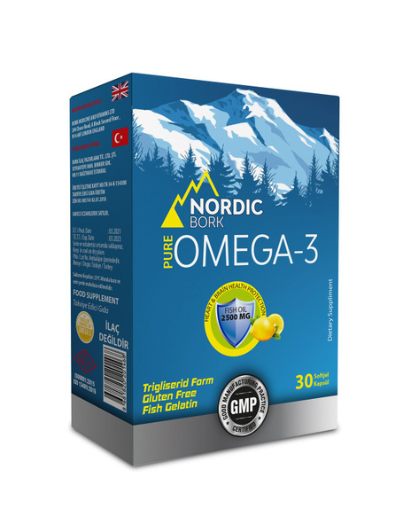 NORDIC BORK Pure Omega-3 / Омега-3. Турция - купить с доставкой по ...
