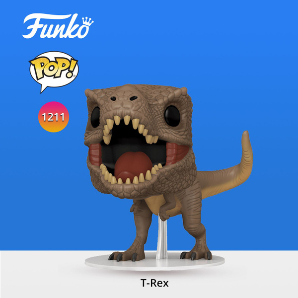 Фигурка Funko Pop Movies Jurassic World Dominion T Rex Фанко ПОП по мотивам фильма Мир Юрского 7668