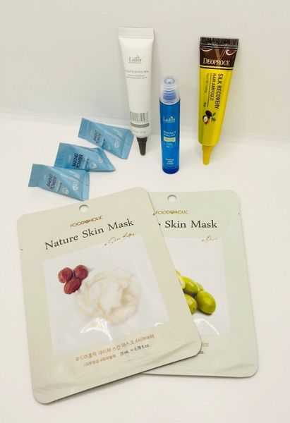 Бьюти бокс / Beauty Box набор корейской косметики для лица и волос ...