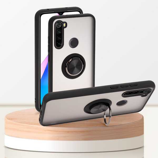Чехол для Xiaomi Redmi Note 8T ( Редми Нот 8Т ), с кольцом, магнитный ...