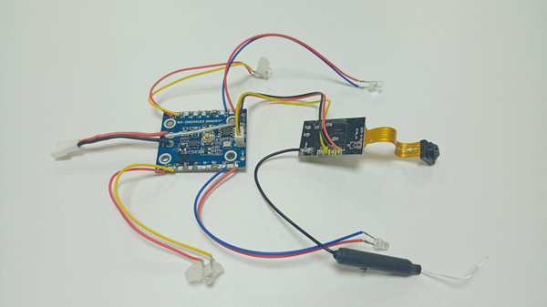Плата управления WD-CMZD01RX с FPV камерой KY46_V5 для квадрокоптера ...