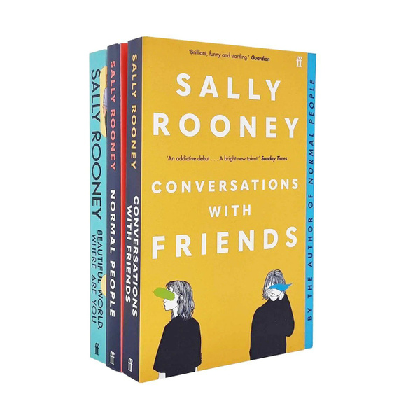 Sally Rooney 3-book set: Normal people; Conversations with friends ...