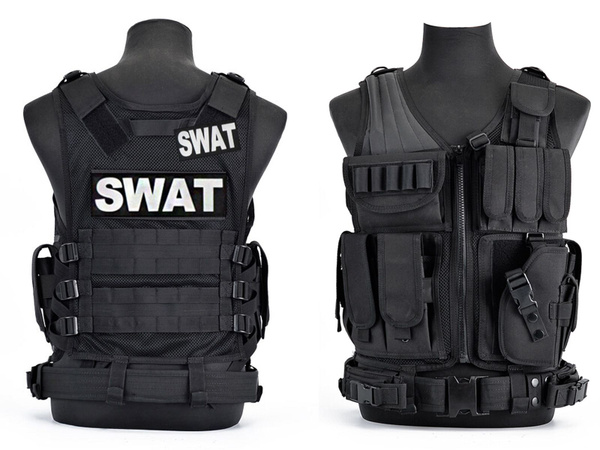 Жилет для рыбалки и охоты SWAT, размер универсальный (Универсальный ...