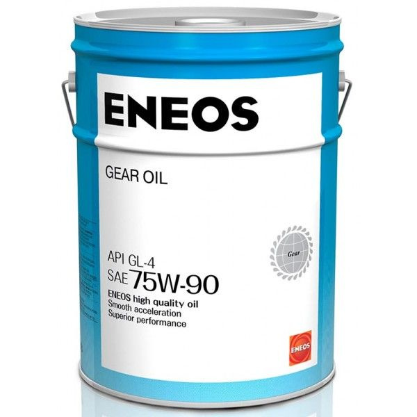 Масло трансмиссионное ENEOS GEAR OIL GL-4 75W-90, 20 литров - купить по ...