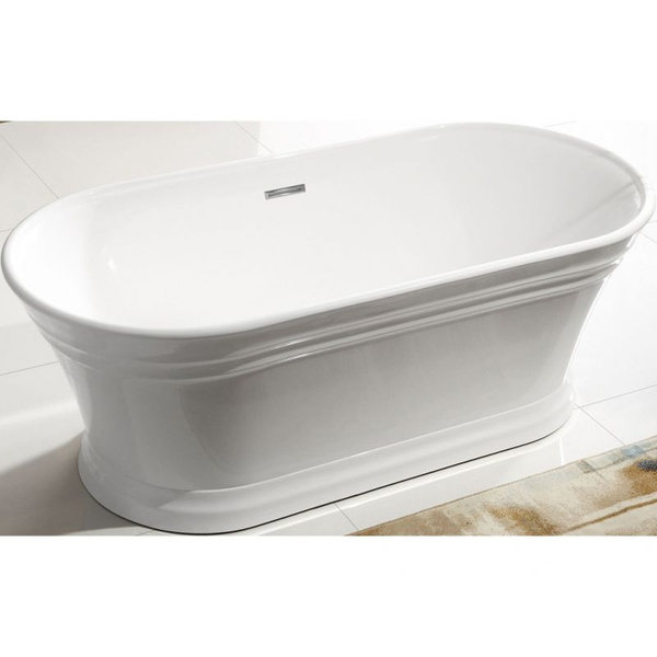 Ванна акриловая с каркасом BelBagno BB402-1700-790 белая - купить по ...
