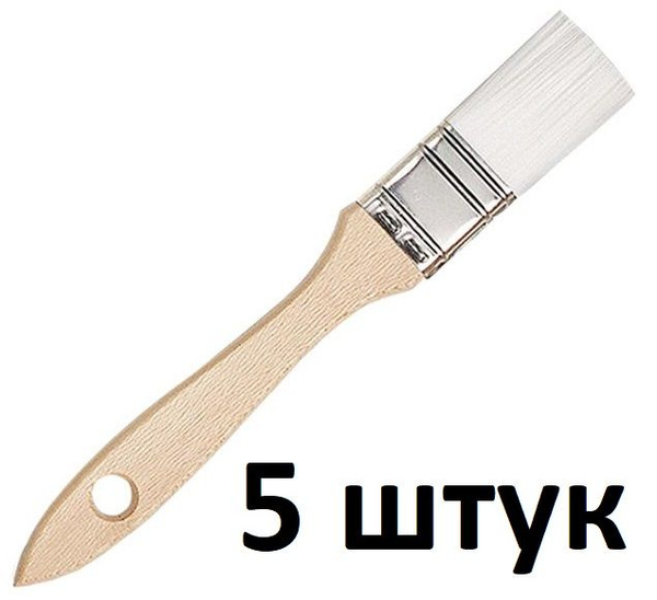 Кисть для герметика 30мм 5 штук нейлоновая плоская RoxelPro купить по ...