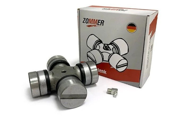 Комплект крепежный крестовины ГАЗ,ПАЗ,УРАЛ (пластины,крышки,болты) ZOMMER