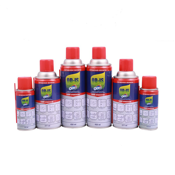 Антикоррозийная смазка-спрей ODIS/De-Rust and Lubricating OD-IS 650мл ...
