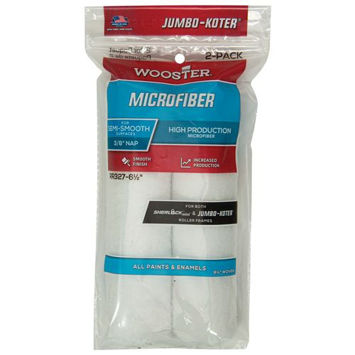 Малярный мини валик Wooster Jumbo-Koter Microfiber из микрофибры ...