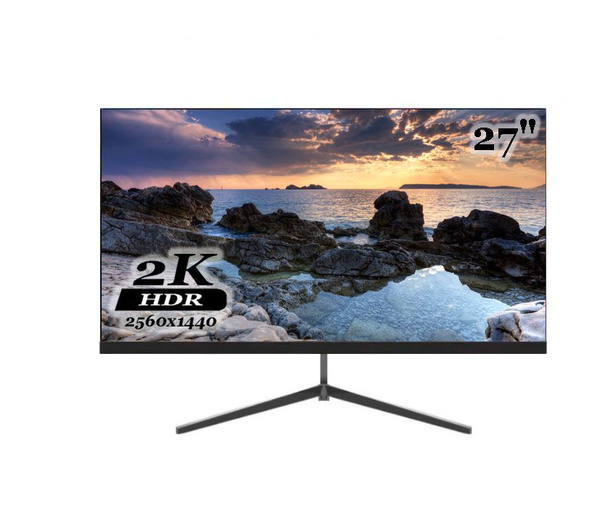 Монитор Kongkay X__ IPS 75гц плоский без рамки 2560*1440 HDR 27 ...