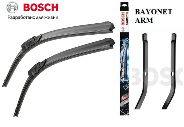 Комплект бескаркасных щеток стеклоочистителя Bosch 3397007116 ...