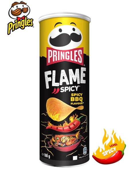 Чипсы Pringles Flame BBQ / Принглс Барбекю 160 гр - купить с доставкой ...