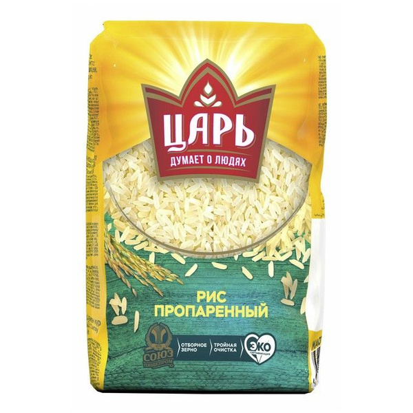 Крупа "ЦАРЬ" Рис пропаренный 800гр - купить с доставкой по выгодным ...