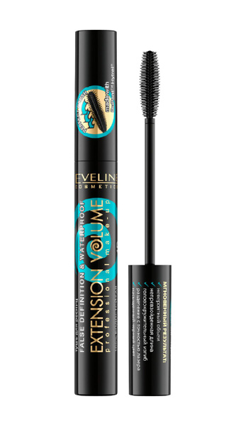 EVELINE Тушь для ресниц Extension Volume Professional Make-Up 100% ...