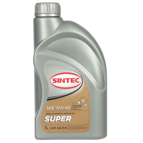 Масло моторное SINTEC 10W-40 Полусинтетическое - купить в интернет ...
