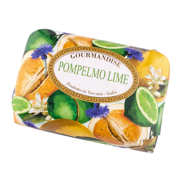 Gourmandise Мыло натуральное парфюмированное Лайм и грейпфрут, 200 г ...