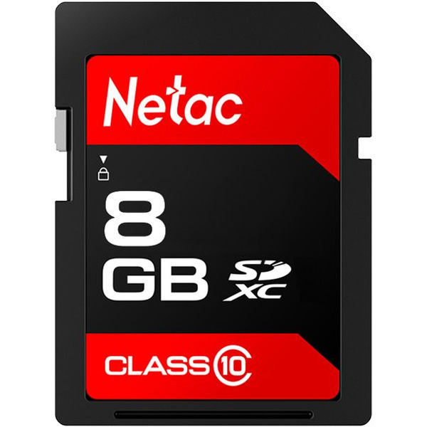 Характеристики Карта памяти Netac P600 SDHC 8Gb Сlass 10 (NT02P600STN ...