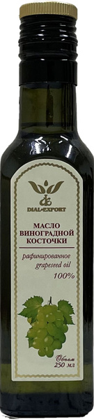 Растительное масло виноградной косточки рафинированное 250 мл. Dial ...