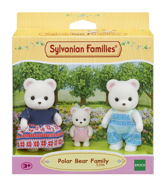 Sylvanian Families Набор Семья Полярных мишек, 3 фигурки - купить с ...