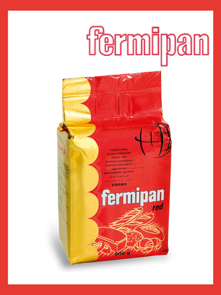 Инстантные Дрожжи Fermipan Red 500 грамм - купить с доставкой по ...