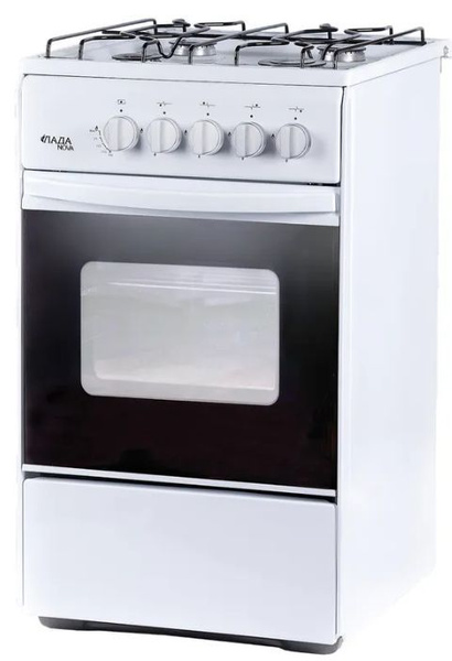 Плита газовая ЛАДА Nova RG 24042 W, белый - купить по выгодной цене в ...