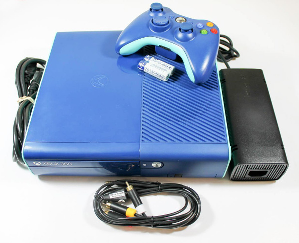 Игровая приставка XBox 360 Е 500 ГБ черная синяя купить на OZON по ...