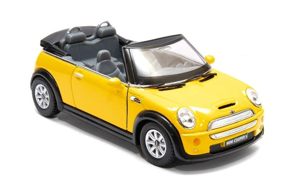 Модель автомобиля коллекционная Mini Cooper S (желтый) - купить с ...