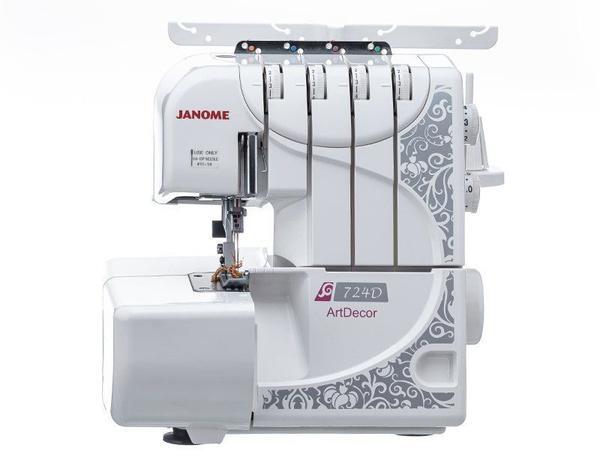 Оверлок Janome ArtDecor 724D купить c доставкой на OZON по низкой цене ...