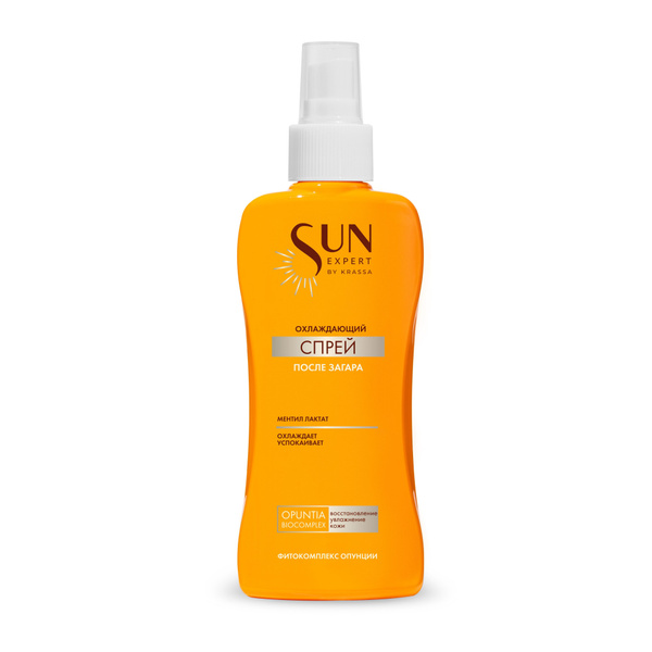 Спрей охлаждающий средство после загара с пантенолом SUN EXPERT by ...