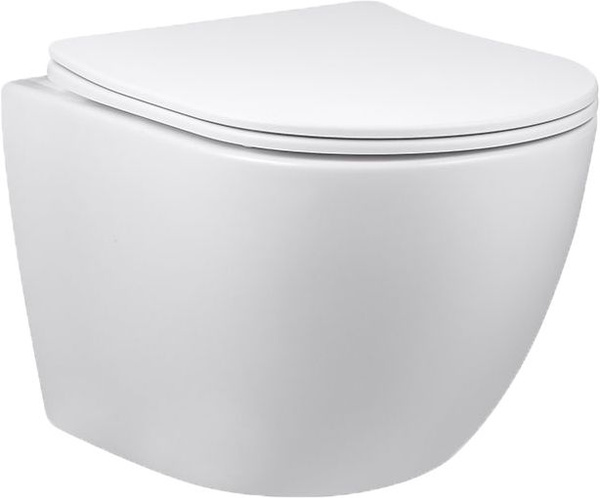 Унитаз подвесной Vincea Globo VT1-14 с микролифтом, безободковый, без ...