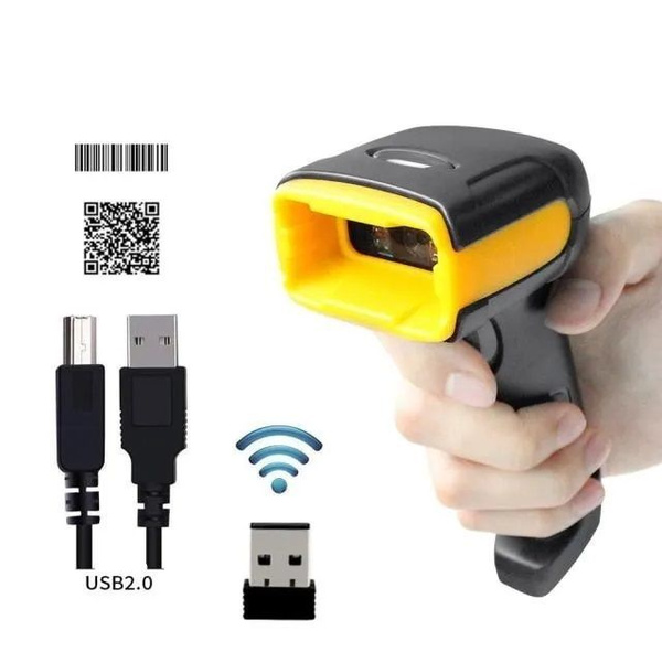 Беспроводной 2D сканер штрих кода для ПВЗ, ЕГАИС, Честный знак, QR ...