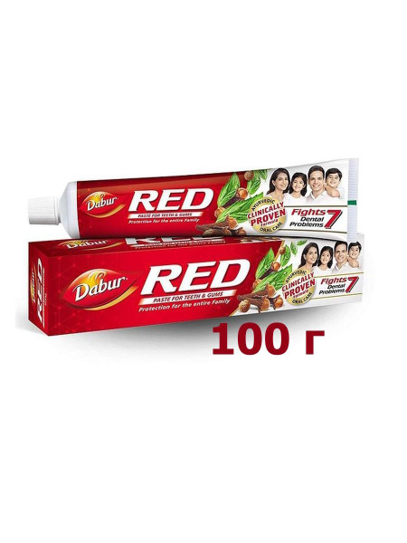 Red/Ред, Зубная паста, 100 г - купить с доставкой по выгодным ценам в ...