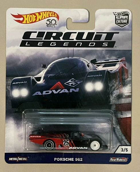 Hot Wheels 1/64 Premium – Porsche 962 – Set De 2 – Car Culture – Real Riders
