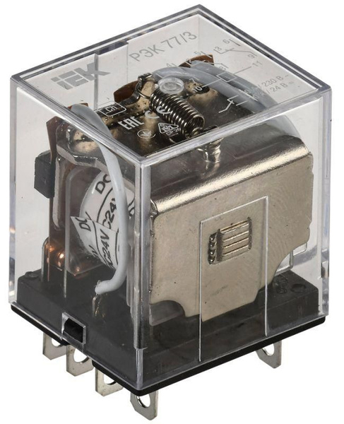 Реле РЭК 77-3 10А 24В DC IEK RRP10-3-10-024D - купить по выгодной цене ...