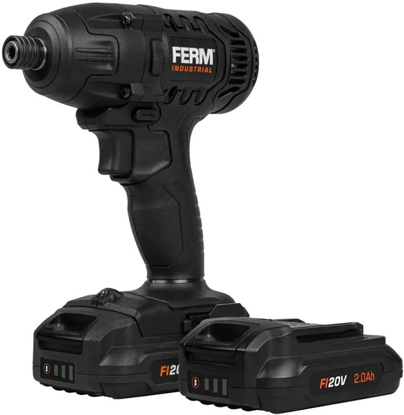 Гайковерт аккумуляторный ударный Ferm CDM1142P, 20 В Li-ion 2х2 Ач ...