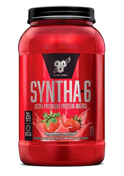 Протеин BSN Syntha-6 1320 г Клубника - купить с доставкой по выгодным ...