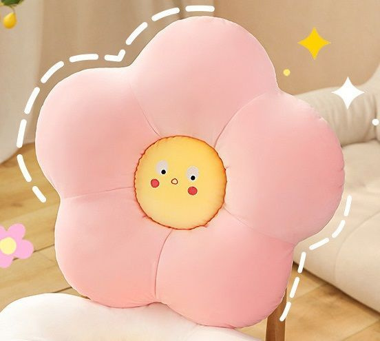 Подушка на стул Классические цветы
