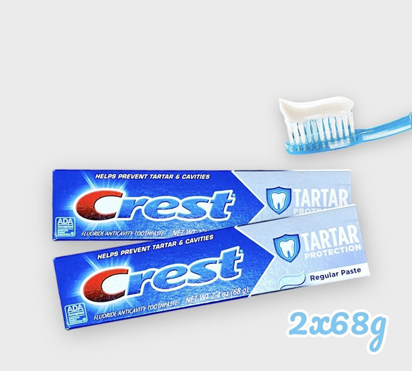 УЦЕН. Зубная паста Крест tartar protection 68 г., 2 шт - купить с ...