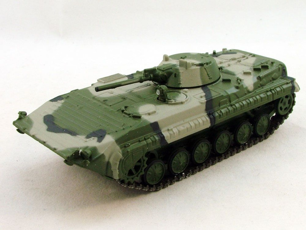 Русские танки №75, БМП-1 (новая декорация), коллекционная модель ...