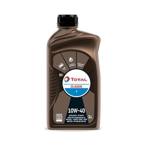 Масло моторное ТОТАЛ 10W-40 Полусинтетическое - купить в интернет ...