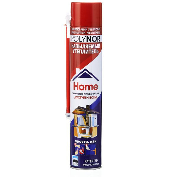 Утеплитель напыляемый Polynor Home 1.5 м купить по доступной цене с ...
