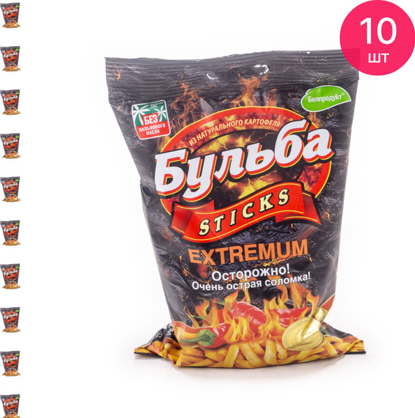 Картофельная соломка Белпродукт Бульба Sticks Extremum обжаренная со ...