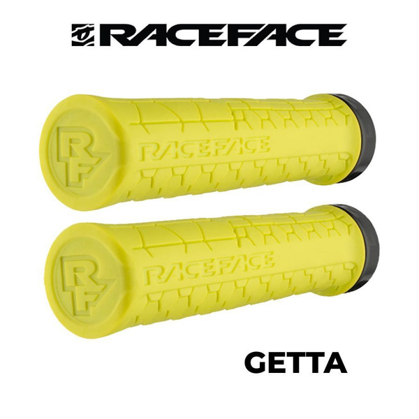 Ручки руля велосипеда / грипсы Race Face Getta Grips 30mm Yellow/Black ...
