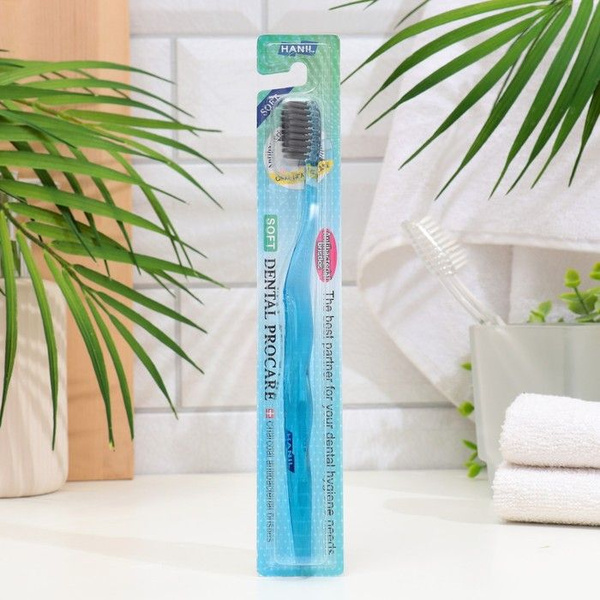 Зубная щетка Dental Pro Care blue мягкая - купить с доставкой по ...