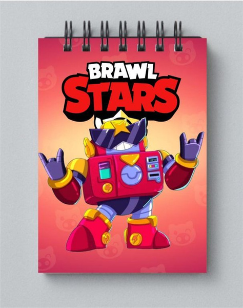 Блокнот Brawl Stars, Бравл Старс №5 - купить с доставкой по выгодным ...